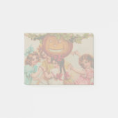 Halloweenfeest Pumpkin vintage Post-it® Notes (Voorkant)