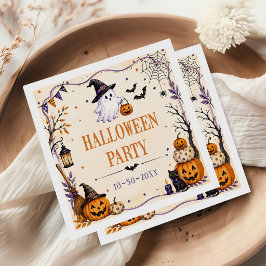 Halloweenfeest Servet