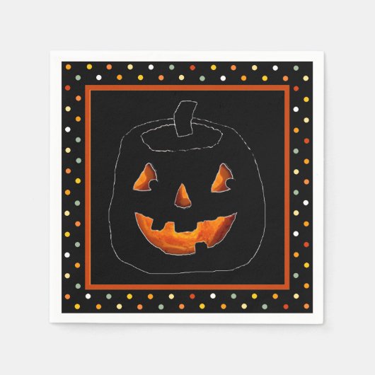Halloweenfeest Servet (Voorkant)