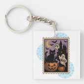 Halloweenfeest Sleutelhanger (voorkant)
