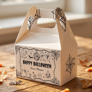 Halloweenfeest Spetterend Spokenpak Spookachtig Re Bedankdoosjes