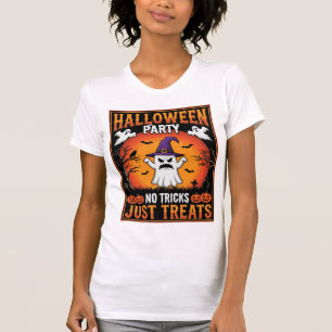 Halloweenfeest Spook Geen Streken Alleen Snoepjes T-shirt