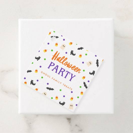 Halloweenfeest | Spooky Viering | Bedankjes Labels (In situ)