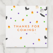 Halloweenfeest | Spooky Viering | Bedankjes Labels (Achterkant)