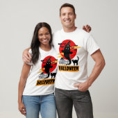 Halloweenfeest t-shirt (Unisex)