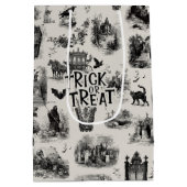 Halloweenfeest Trick or Treat Medium Cadeauzakje (Achterkant)