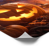 Halloweenfeest Trick or Treat Poster (Hoek)