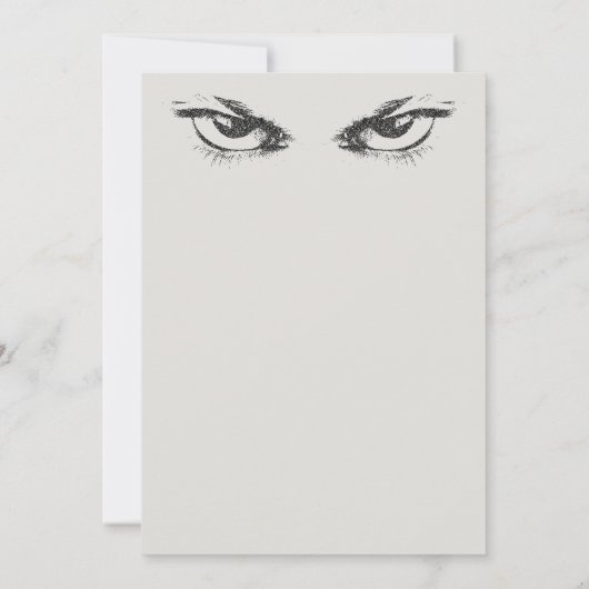 Halloweenfeest  uitnodiging (Achterkant)