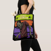 Halloweenfeest | Zombie-Canvas tas (Dichtbij)