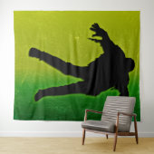 Halloweenfeest Zombie Foto Drop Achtergrond Prop Wandkleed (In Situ (horizontaal))