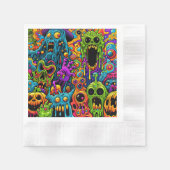 Halloweenfeest | Zombies en monsters Servet (Voorkant)