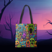 Halloweenfeest | Zombies en monsters Tote Bag