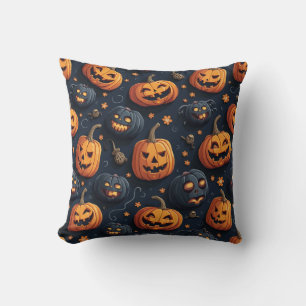 Halloweenfestival van pompoenen kussen