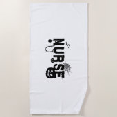 Halloweengelegenheid Strandlaken (Voorkant)