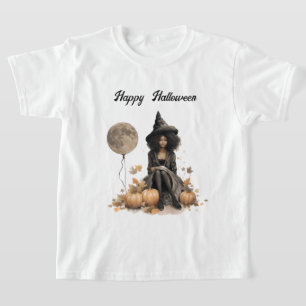  Halloweenheks en Volle-maanballon T-shirt