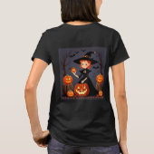 Halloweenheks met pompoenen t-shirt (Achterkant)