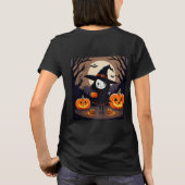 Halloweenheks met pompoenen t-shirt (Achterkant)
