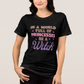 Halloweenheks Tri-Blend Shirt (Voorkant)