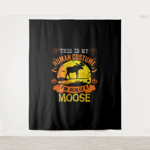 halloweenhert wandkleed