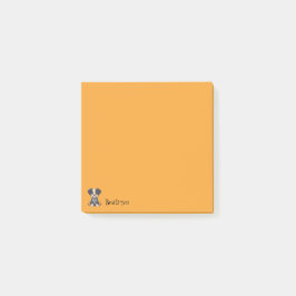 Halloweenhond Sinaasappel Post-it® Notes