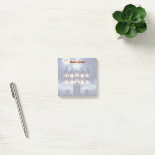 Halloweenhuis met Frankie, donkerblauw Post-it® Notes