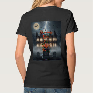 Halloweenhuis met Frankie, donkergrijs T-shirt