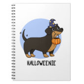 Halloweenie Grappige Worst Hond Pun  Notitieboek (Voorkant)