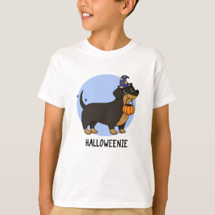 Halloweenie Grappige Worst Hond Pun  T-shirt