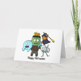 Halloweenkaart Kaart