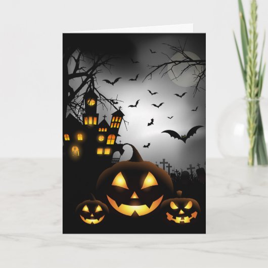 Halloweenkaart Kaart (Voorkant)