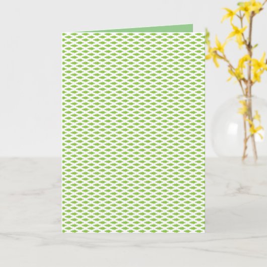 Halloweenkaart met vouw kaart (Gele Bloem)