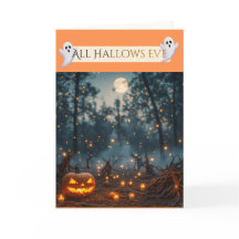Halloweenkaart vieren
