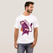 Halloweenkat T-shirt (Voorkant volledig)