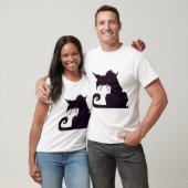 Halloweenkat T-shirt (Unisex)