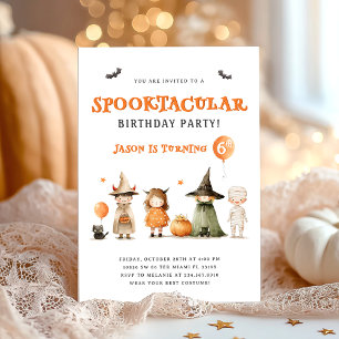 Halloweenkostuum verjaardagsfeest Kinder Kaart