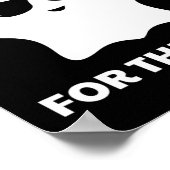 Halloweenkostuums Ik ben hier alleen voor het boek Poster (Hoek)