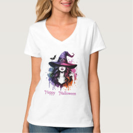 Halloweenkostuums met een heksenthema t-shirt