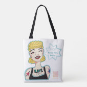 Halloweenkrans Tote Bag (Achterkant)