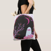 Halloweenkrans Tote Bag (Dichtbij)