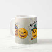 Halloweenkürbis Koffiemok (Voorkant links)
