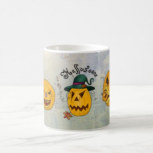 Halloweenkürbis Koffiemok (Center)