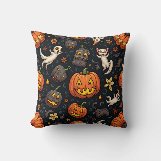 halloweenkussen kussen (Voorkant)