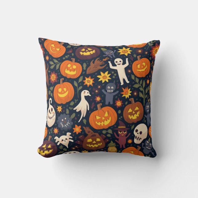 halloweenkussen kussen (Voorkant)