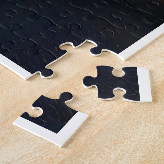 Halloweenlandschap Legpuzzel (Zijkant)