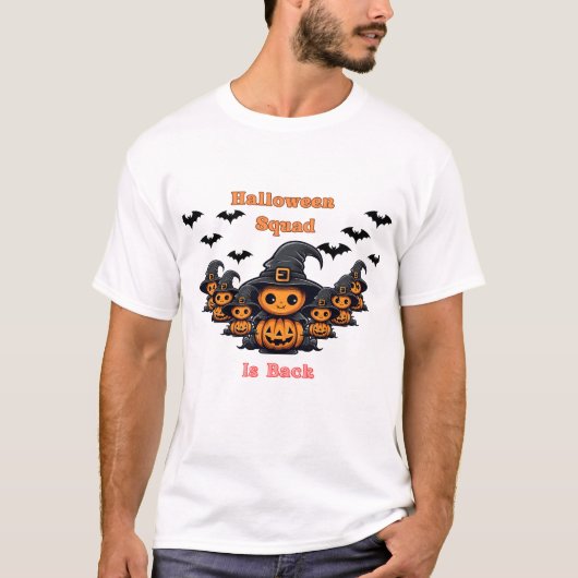 Halloweenploeg T-shirt (Voorkant)