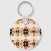 Halloweenpompoen Sleutelhanger (Achterkant)