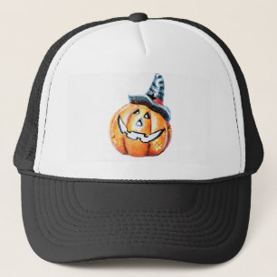 Halloweenpompoen Trucker Pet