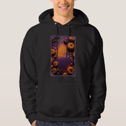 Halloweenpompoenen Hoodie (Voorkant)