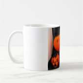 Halloweenpompoenen Koffiemok (Links)