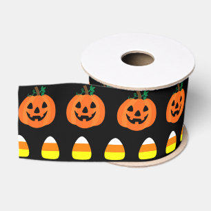Halloweenpompoenen met Candy Corn lint